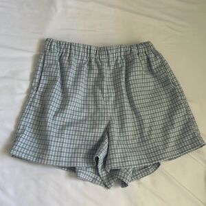 Brandy Melville Plaid Boxer Shorts
